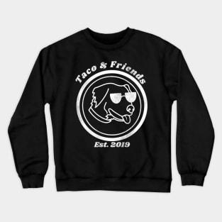 Taco & Friends Trivia Commission White Line Crewneck Sweatshirt